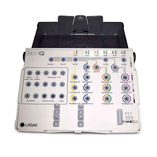 Cassette with organizer for all implant lines – mark 2016 Cassette with organizer for all implant lines – mark 2016