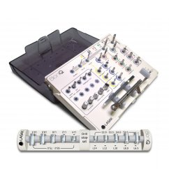 BioniQ instrument set, Instruments with organizer in cassette, with drill stops
