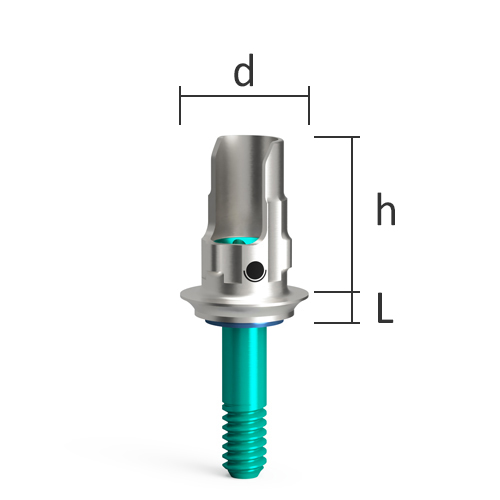 Uni-Base AN – angled, bridge, QR/B/AN/d4.5/h5.5, bridge, wide