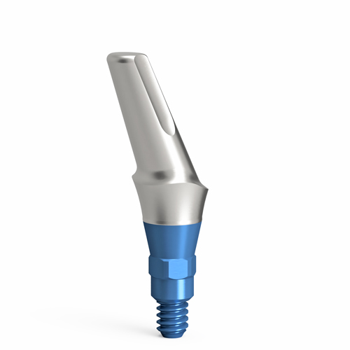 Esthetic abutments – angled, QR/d3.9/25° – narrow