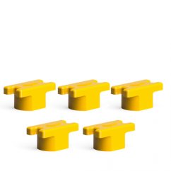 Spare cap (for closed tray impression posts), QN, set of 5 pcs.