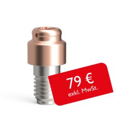 Gerade Attachments PrimeLOC kompatibel mit CAMLOG 5,0 mm
