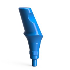 Plastic esthetic abutments, QR/d5.2/25° – angled, wide