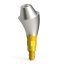 Aufbaupfosten Screw-On – abgewinkelt, QN/d4.6/20° - Höhe: L5