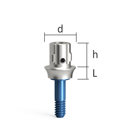 Uni-Base – straight, bridge, QR/B/d4.5/h3.5, bridge, wide