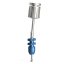 The fastening pin can be shortened by 3.5 mm, if necessary. There is a ring marked on the pin where it can be broken with the help of a screwdriver. The fastening pin can be shortened by 3.5 mm, if necessary. There is a ring marked on the pin where it can be broken with the help of a screwdriver.