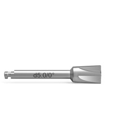 Knochenprofilfräser für versenkte Implantate, d5.0/0°