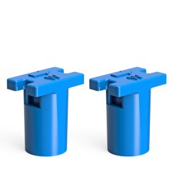 Abdruckkappen STANDARD, QR/d5.0 – wide, Set von 2 St.