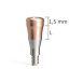 Gerade Attachments PrimeLOC für BioniQ QR - Gingivahöhe: 5 mm