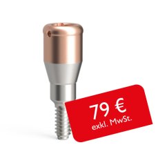 Gerade Attachments PrimeLOC kompatibel mit Straumann Bone Level RC