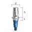 Uni-Base – straight, indexed, QR/I/d4.5/h5.5, indexed, wide