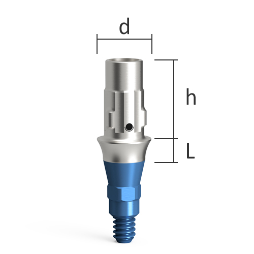 Uni-Base – straight, indexed, QR/I/d3.8/h5.5, indexed, narrow