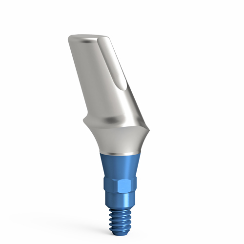 Esthetic abutments – angled, QR/d5.2/25° – wide