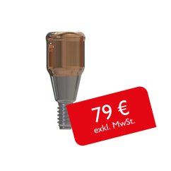 Gerade Attachments PrimeLOC kompatibel mit NobelActive Conical NP