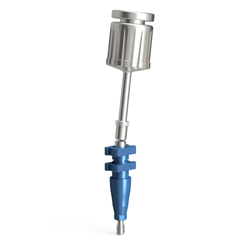 The fastening pin can be shortened by 3.5 mm, if necessary. There is a ring marked on the pin where it can be broken with the help of a screwdriver.