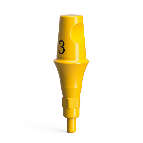 Plastic STANDARD abutments, QR/d4.0 – straight, narrow