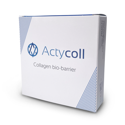 Resorbierbare Kollagenmembran ActyColl - Größe: ActyColl Membran 15 x 20 x 0,2 mm 1 St.