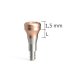 Gerade Attachments PrimeLOC für BioniQ QN - Gingivahöhe: 4 mm