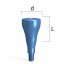 Gingivaformer – bridge, konkav, QR/B/CV/d4.9 - Höhe: L6
