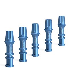 STANDARD abutment analog, QR/d5.0 – wide, set of 5 pcs.