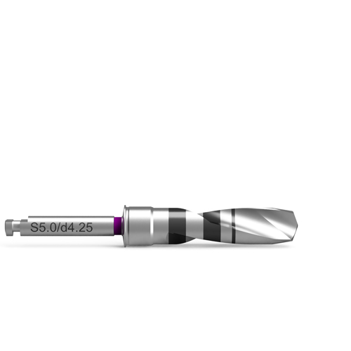 Final drill S5.0 – short, drill stop compatible (DS/C)