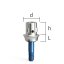 Uni-Base – straight, bridge, QR/B/d4.5/h3.5, bridge, wide