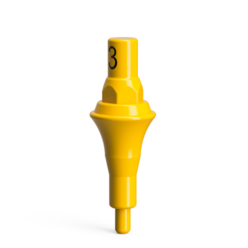 Plastic Screw-On abutments, QN/d4.6 – straight