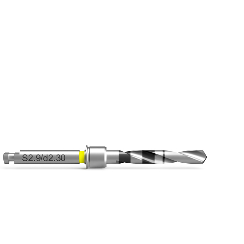 Final drill S2.9 – short, drill stop compatible (DS/C)