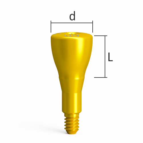Gingivaformer – narrow, QN/d3.9 - Höhe: L2