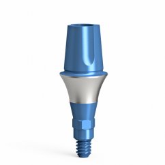 STANDARD abutments – straight, QR/d4.0 – narrow, set with copings