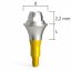 Screw-On abutments – straight, QN/d4.6