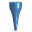 Gingivaformer – extra wide, konkav, QR/CV/d7.0