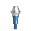 Aufbaupfosten Screw-On – gerade, QR/d4.6 - Höhe: L2