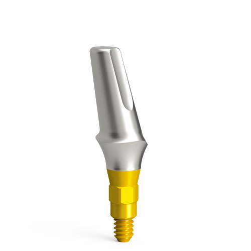 Esthetic abutments – angled, QN/d3.8/15° – narrow - Height: L1.5
