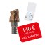 Abgewinkelte Attachments PrimeLOC kompatibel mit CAMLOG 4,3 mm, inkl. Laborset - Typ der Abwinkelung – Gingivahöhe: B – 2 mm