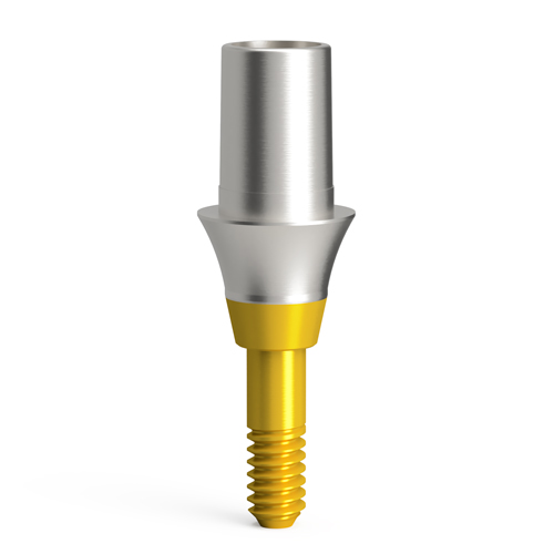 LASAK CadCam abutment for LASAK BioniQ (Ti base), QN/NI/d3.7, non-indexed