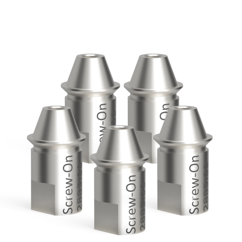 Scananalog, BioniQ, Reverse-Scan-Technik, Screw-On, Set von 5 St.