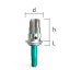 Uni-Base AN – angled, bridge, QR/B/AN/d4.5/h5.5, bridge, wide