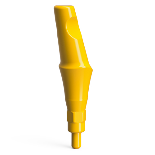 Plastic esthetic abutments, QN/d3.8/15° – angled, narrow - Height: L3.0