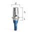 Uni-Base – straight, non-indexed, QR/NI/d4.5/h5.5, non-indexed, wide