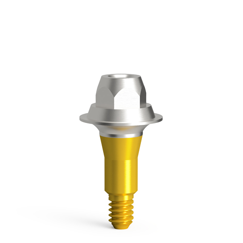 Aufbaupfosten Screw-On – gerade, QN/d4.6 - Höhe: L1