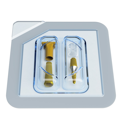 Supplied as a set containing healing cap plus impression and burn-out copings