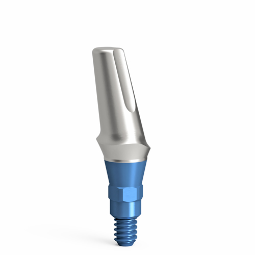 Esthetic abutments – angled, QR/d3.9/15° – narrow - Height: L0.7