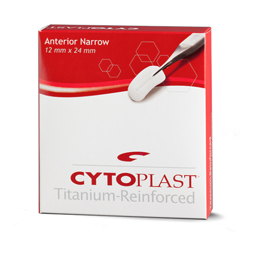 Cytoplast™ Ti-250, nicht resorbierbare titanverstärkte  Membran - Größe: Ti-250 AS 14 x 24 mm