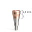 Gerade Attachments PrimeLOC für BioniQ QR - Gingivahöhe: 5 mm