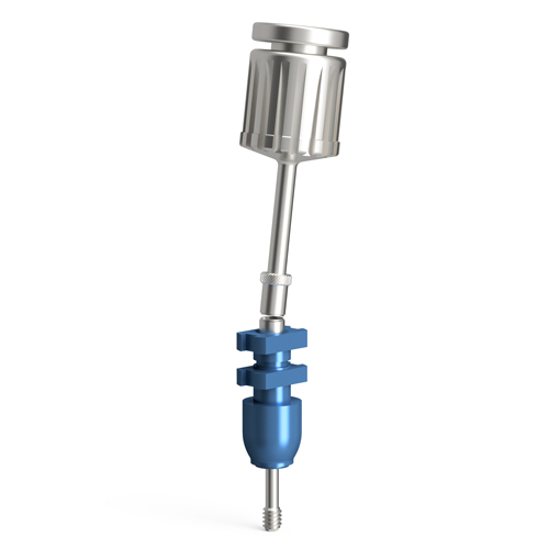 The fastening pin can be shortened by 3.5 mm, if necessary. There is a ring marked on the pin where it can be broken with the help of a screwdriver.