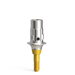 Titanbase Uni-Base – gerade, QN/NI/d4.5/h5.5, ohne Sechskant, wide