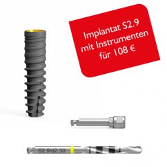 Special offer: BioniQ implant S2.9 + instruments