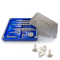 Komplettes Instrumentenset und Membran-Pins LeadFIX