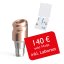 PrimeLOC 18° angled abutment compatible with iSy®, with All-in-One packaging - Typ der Abwinkelung – Gingivahöhe: B – 2 mm